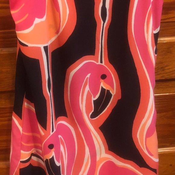 Crown and Ivy Flamingo Halter Dress - Picture 3 of 4